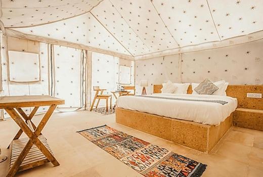 فندق Jaisan Boutique Desert Camp جيلسامر المظهر الخارجي الصورة